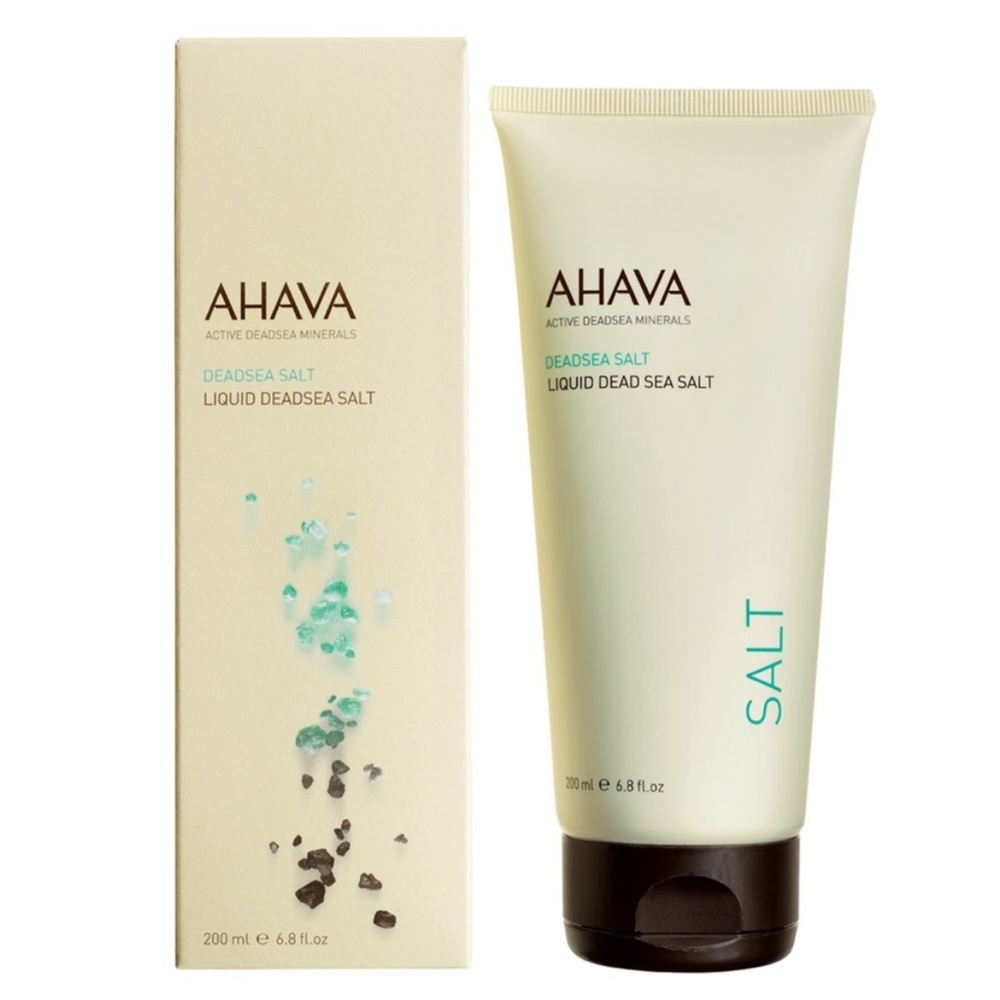 AHAVA Liqud Dead Sea Salt Self rejuvenating 6.8 fluid oz. new in box and sealed